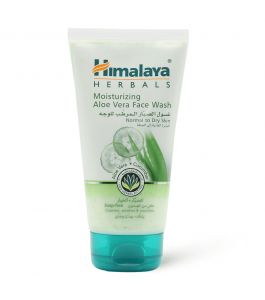 HIMALAYA HERBALS MOISTURIZING ALOE VERA FACE WASH 150ML