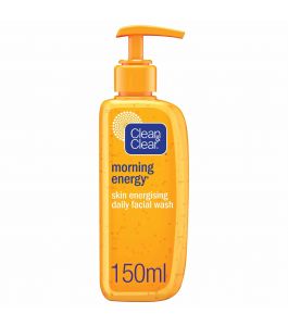 Clean and clear Face Wash MORNING ENERGY 150 ml Skin Energising Daily pump