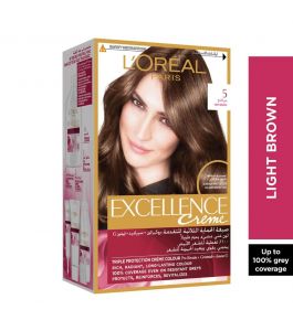 Excellence Hair Color Light Brown 5