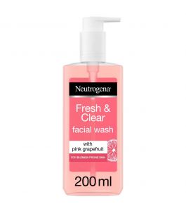 Neutrogena Fresh and Clear Facial Wash 200 Ml