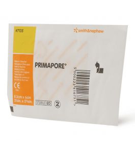 PRIMAPORE   POST OPERATIVE ADHESIVE DRESSINGS STERILE   8.3CM X 6CM   PACK OF 50