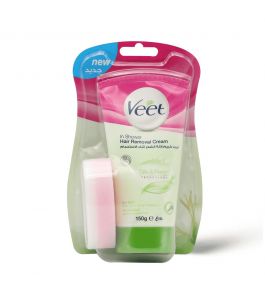 Veet Hair Removal Cream In Shower Aloe Vera 150 Gm