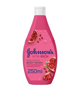 Johnson Body Wash Vita Rich With Pomegranate Flower Extract 250 Ml