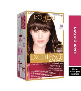 Excellence Hair Color Dark Brown 3.0