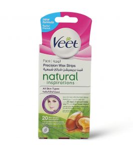 Veet Natural Cws Face Argan Oil 20 Pcs