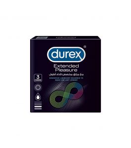 Durex Condom Extended Pleasure 3 Pcs