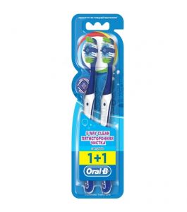 Oral B COMPLETE 5 WAY CLEAN 40MED BP2 VIP