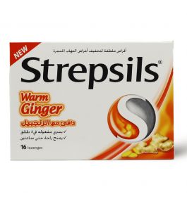 Strepsils Warm Ginger 16 Lozenges