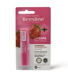 Beesline Lip Care   Shimmery Strawberry