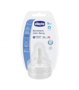 CHICCO WB TEAT OMPlus NORMAL SIL 2PCS