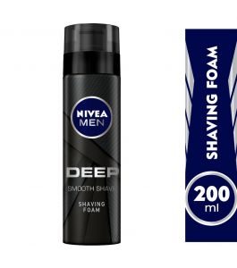 NIVEA FOR MEN DEEP SHAVING FOAM 200ML