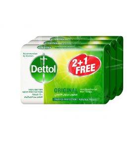 Dettol SOAP ORIG 165GM 2 plus 1