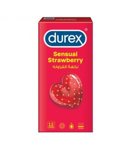 Durex Strawberry  12S