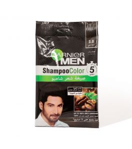 Garnier Men Shampoo Color 3.0 Black Brown
