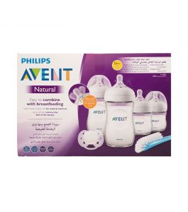 Philips Avent NATURAL 2.0 FEEDING N B STARTER CLEAR SET