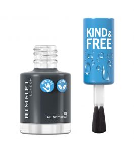 RIMMEL KIND and FREE Nail Polish 158 All Greyed Out
