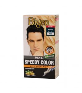 Bigen Hair Color speedy men 80 gm 100 Real Black
