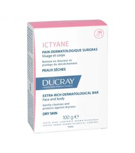 Ducray Ictyane Extra rich dermatological bar 100 g