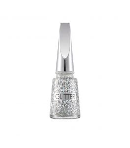 Flormar Glitter Nail Enamel GL01 Stardust