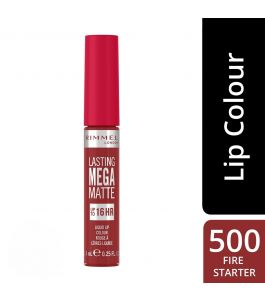 RIMMEL LASTING MEGA MATTE LIQUID LIPSTICK   500 FIRESTARTER