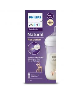 Philips Avent NATURAL 3.0 FEEDING  BOTTLE DECO 260ML X1