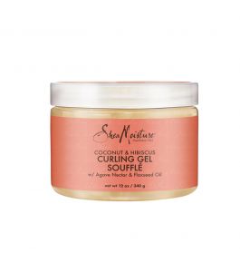 Shea Moisture Coconut and Hibiscus Curling Gel For Thick Curly Hair - 12oz