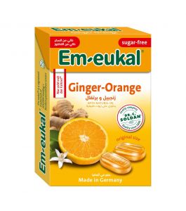 Em Eukal Ginger Orange Sugar Free Box