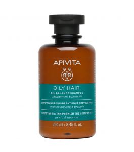 APIVITA Oil Balance Shampoo (Peppermint and Propolis)250ml
