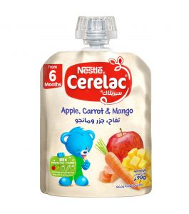 Cerelac Puree Apple Mango Carrot 90g