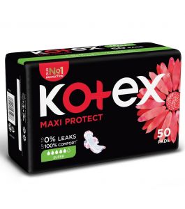 Kotex maxi pads Super wings 50pads