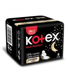 Kotex maxi pads night wings 8pads