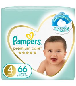 Pampers Premium Care Size (4) Large 8 14 9 14 Kg 66 Diapers