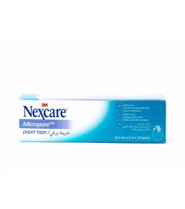 NEXCARE PAPER TAPE 12.5X5M(NTM 1255)