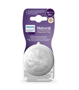 Philips Avent NATURAL 2.0 FEEDING TEATS 0 M X2