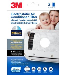 3M FILTRATE AIR CONDITION FILTER2 PIECE