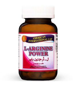 L ARGININE POWER 500MG 60 CAP