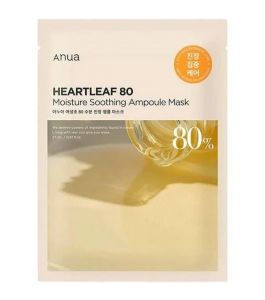 Anua HEARTLEAF 80 Moisture Soothing Ampoule Mask 1ea