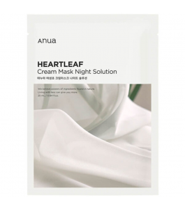 Anua HEARTLEAF Cream Mask Night Solution