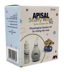 APISAL  STUFFY NOSE kit with Aspirator