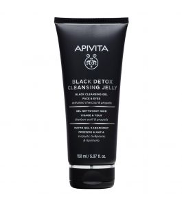 APIVITA Black Detox Cleansing Jelly (Activated Charcoal and Propolis)150ml