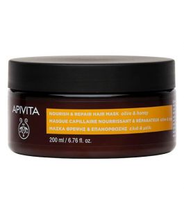 APIVITA Nourish and Repair Hair Mask (Olive and Honey)200ml