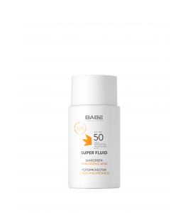 BABE FACIAL SUNSCREEN SUPER FLUID SPF50   50ml