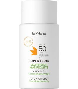 BABE SUPER FLUID MATTIFYING SUNSCREEN SPF50   50ml
