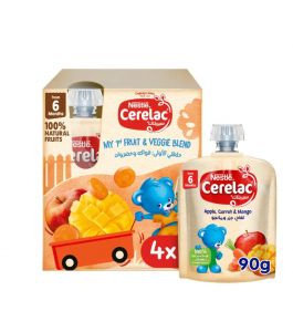 CERELAC Apple Carrot MangoMP4(90g)AE