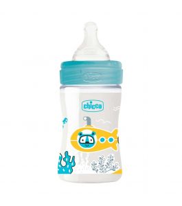 CHICCO BOTTLE WB PP BOY 150 SLOW SIL