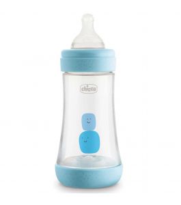 Chicco feeding bottle perfects pp boy 240 med sil cl2
