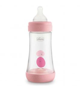 chicco feeding bottle perfects pp girl 240 med cl2