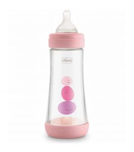 CHICCO F.BOTTLE PERFECT5 PPGIRL300 FAST SIL CL2