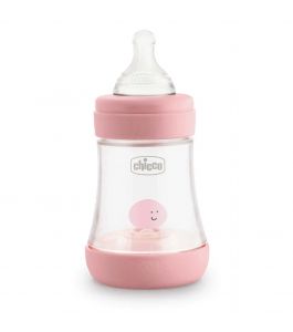 chicco feeding bottle perfect 5 pp girl 150 slow sil cl2