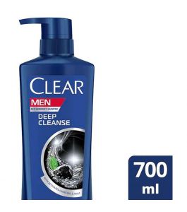 Clear Hair Shampoo Anti Dandruff men 700 ml deep cleanse